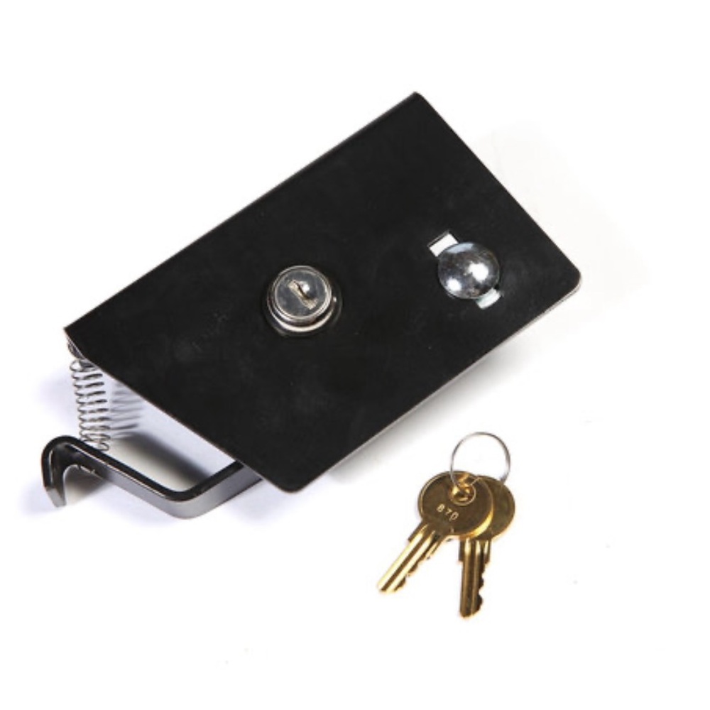 Rugged Ridge Hood Lock Kit w/ Side-Side Hood Latch for 1997 Jeep Wrangler